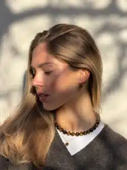 Soï - Faro Tiger Eye Halskæde